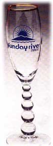 Wedding glassware and imprinted wedding glasses
