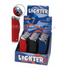 Stylish Rubber Finish Refillable Lighters