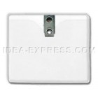 Imprinted Vinyl Clip on ID Holders (Holds card size : 4 X 3)