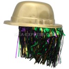 Mardi Gras Derby Hats w/ Fringe