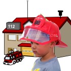 Toy Firefighter Helmet w/ Visor