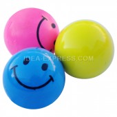 2 3/8" Smile Face High-Bounce Balls