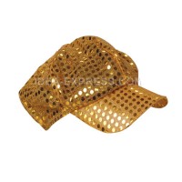 Gold, Silver Sequin Hat